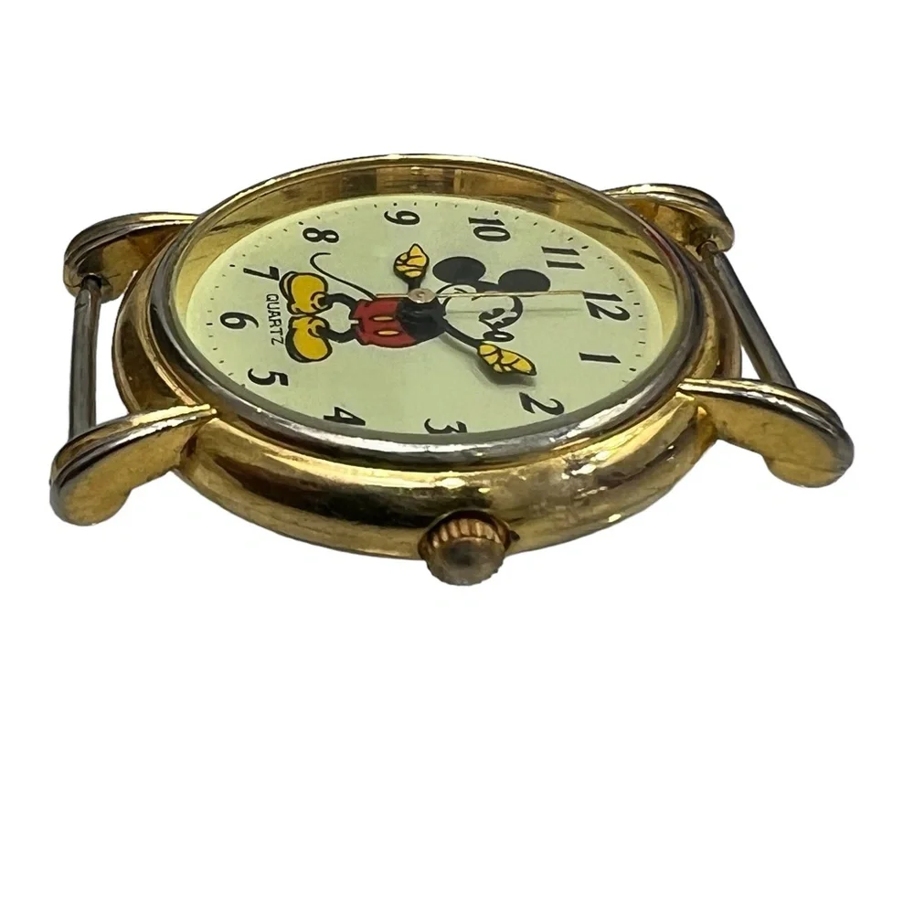VINTAGE MICKEY MOUSE QUARTZ WATCH - NO BAND